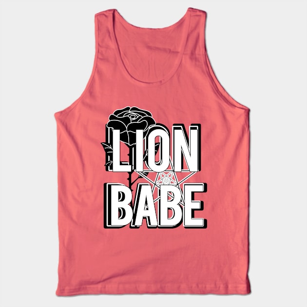 LION BABE Tank Top by LanaBanana